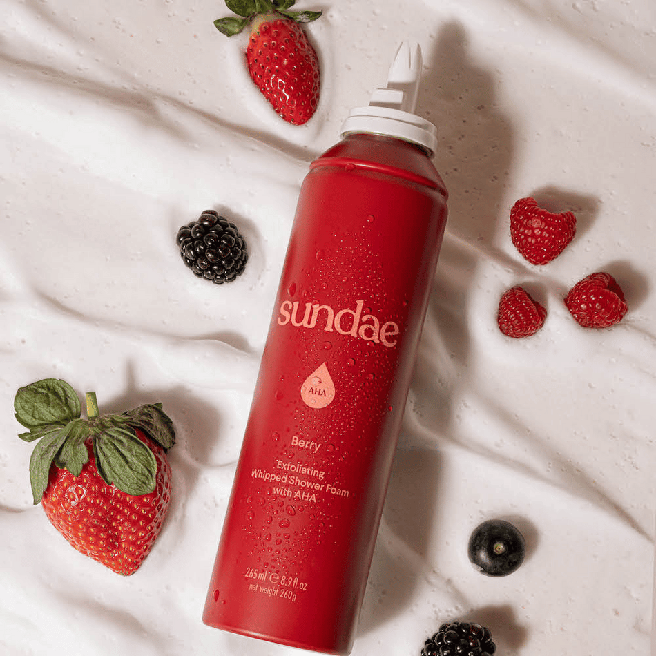 Sundae Berry Exfoliating Body Wash- Lillys Pharmacy and Health Store