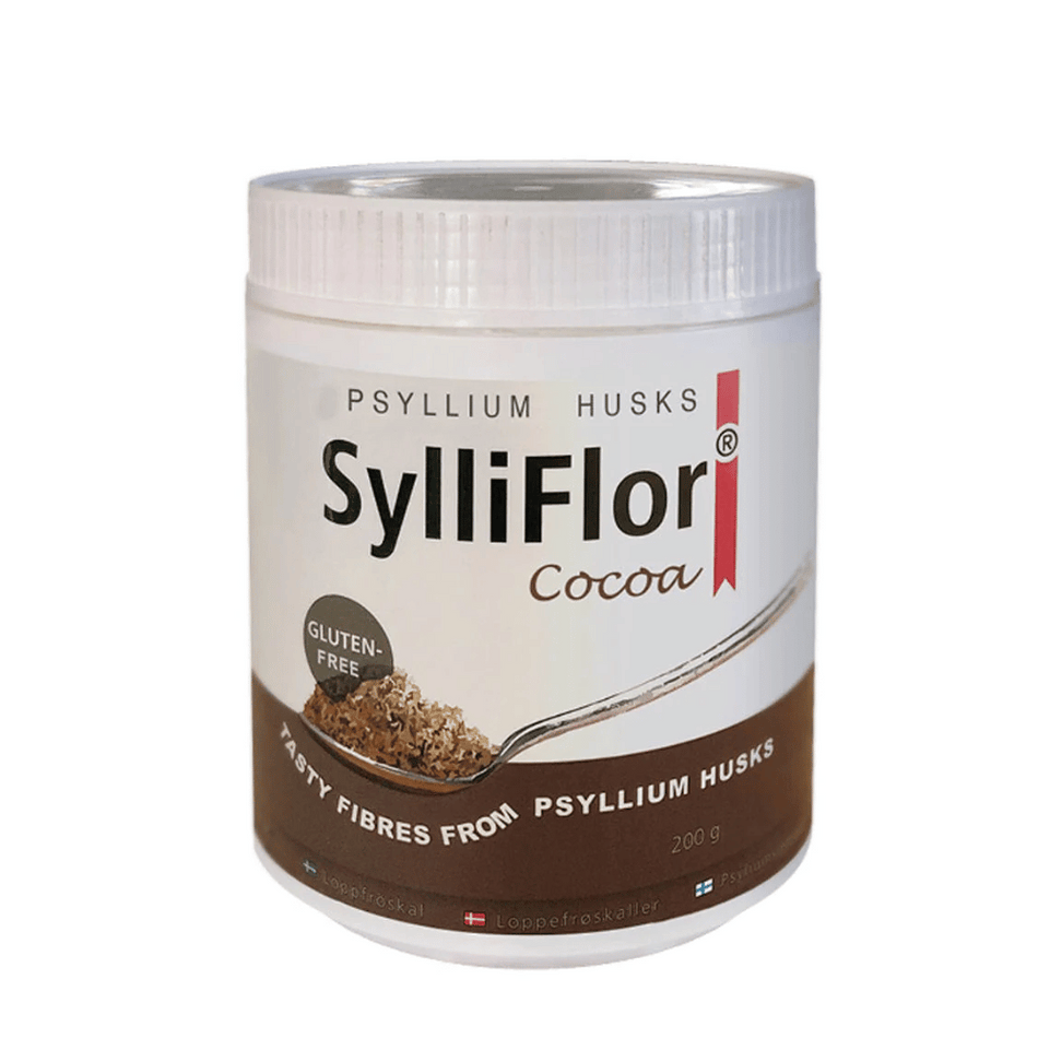 SylliFlor Psyllium Husks Cocoa - 200g Tub- Lillys Pharmacy and Health Store