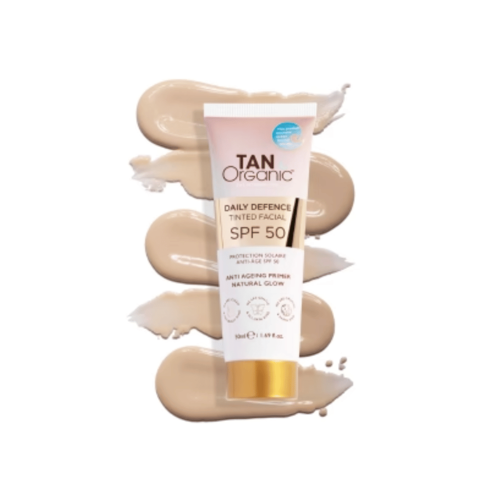 Tan Organic Daily Defence Tinted Facial SPF50- Lillys Pharmacy and Health Store