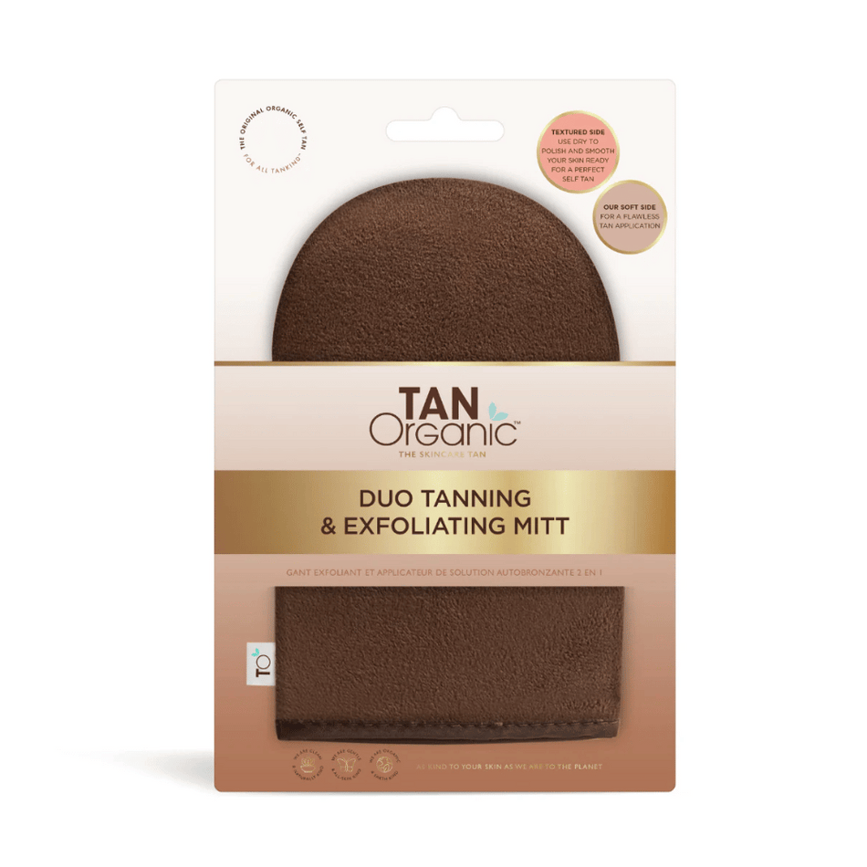 Tan Organic Exfoliator & Tan Duo Tanning Glove- Lillys Pharmacy and Health Store