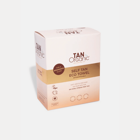 Tan Organic Self Tan Eco Towels 10 X 10ml (10 Pack)- Lillys Pharmacy and Health Store