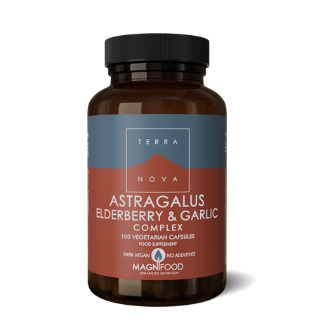 Terra Nova Astragalus Elderberry Garlic Complex 100caps- Lillys Pharmacy and Health Store