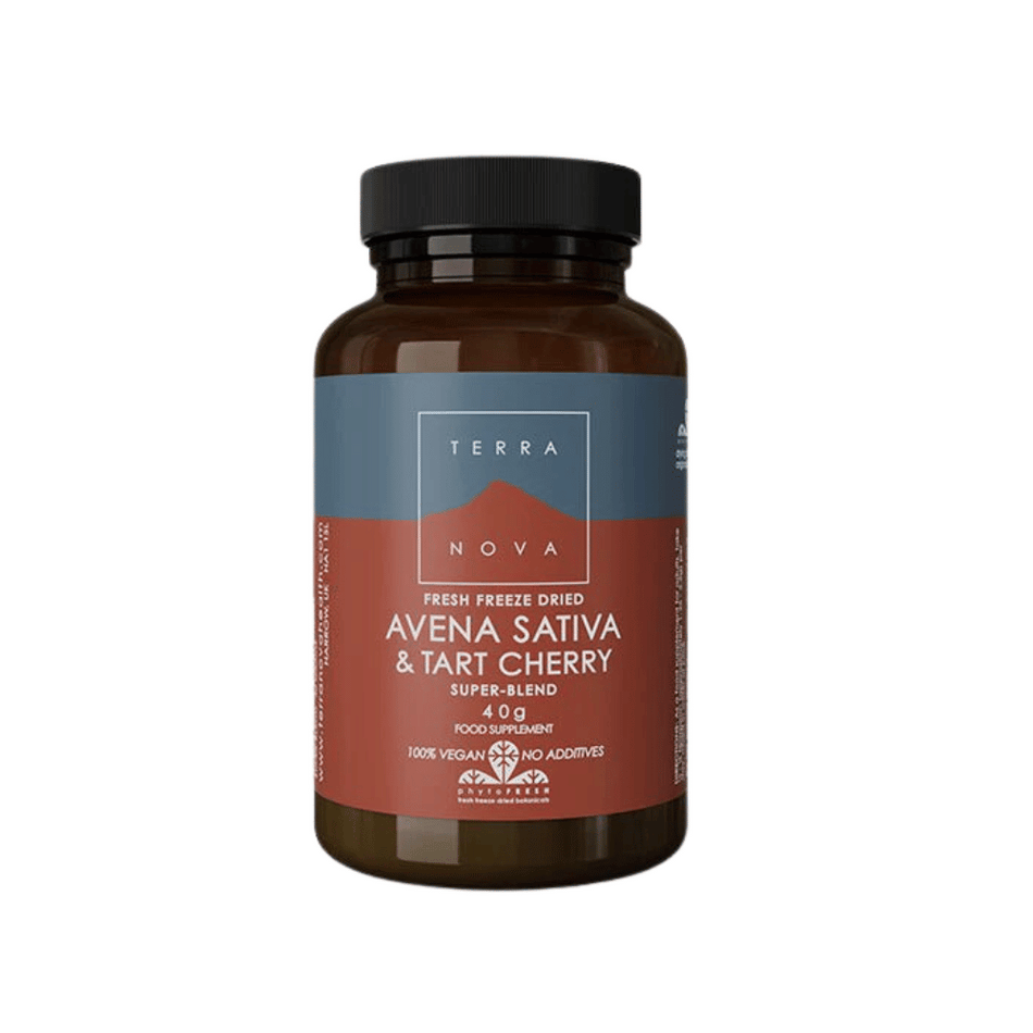 Terra Nova Avena Sativa Tart Cherry Super Blend 40g- Lillys Pharmacy and Health Store