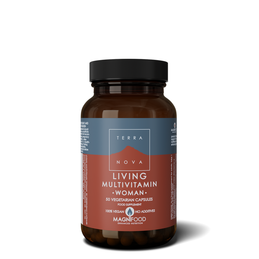 Terra Nova Living Multivitamin Woman 50caps- Lillys Pharmacy and Health Store