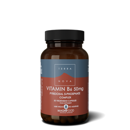 Terra Nova Vitamin B6 P5 P 50mg Complex 50caps- Lillys Pharmacy and Health Store