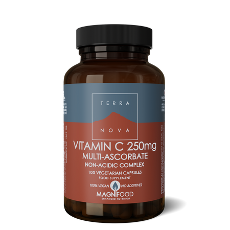 Terra Nova Vitamin C 250mg Complex Veg Caps 100caps- Lillys Pharmacy and Health Store