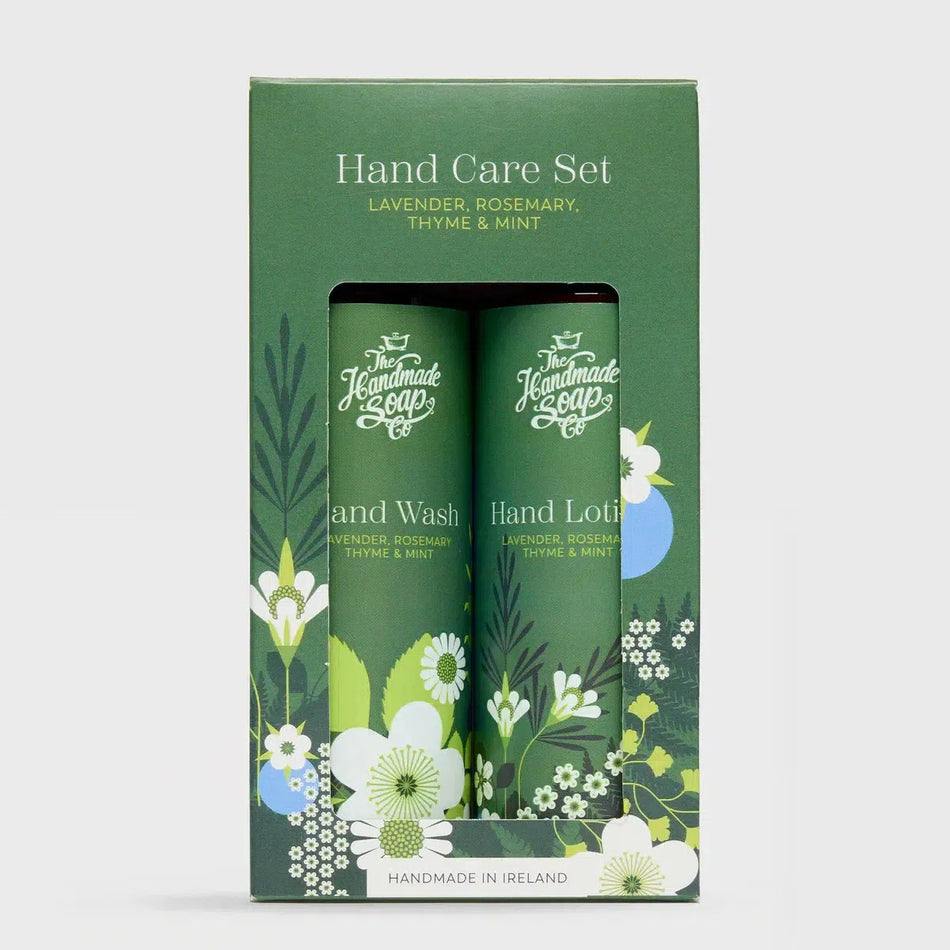 HANDMADE SOAP HAND WASH & LOTION SET - LAVENDER, ROSEMARY, THYME & MINT 250 ML- Lillys Pharmacy and Health Store