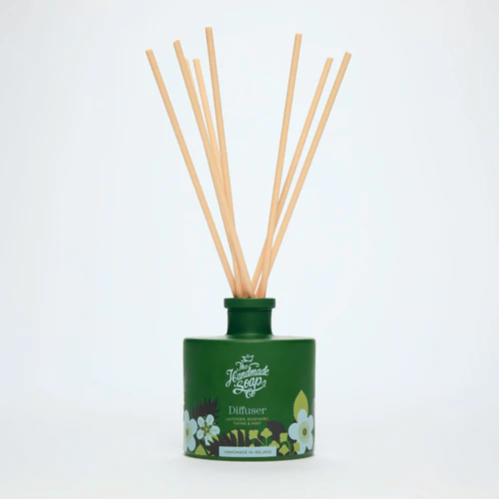 The Handmade Soap Company Reed Fragrance Diffuser - Lavender, Rosemary, Thyme & Mint 200ml- Lillys Pharmacy and Health Store