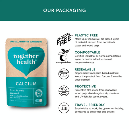 Together Health OceanPure Calcium 60caps- Lillys Pharmacy and Health Store