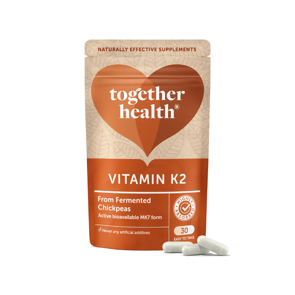 Together Health Vitamin K2 Food Supplement 30caps- Lillys Pharmacy and Health Store