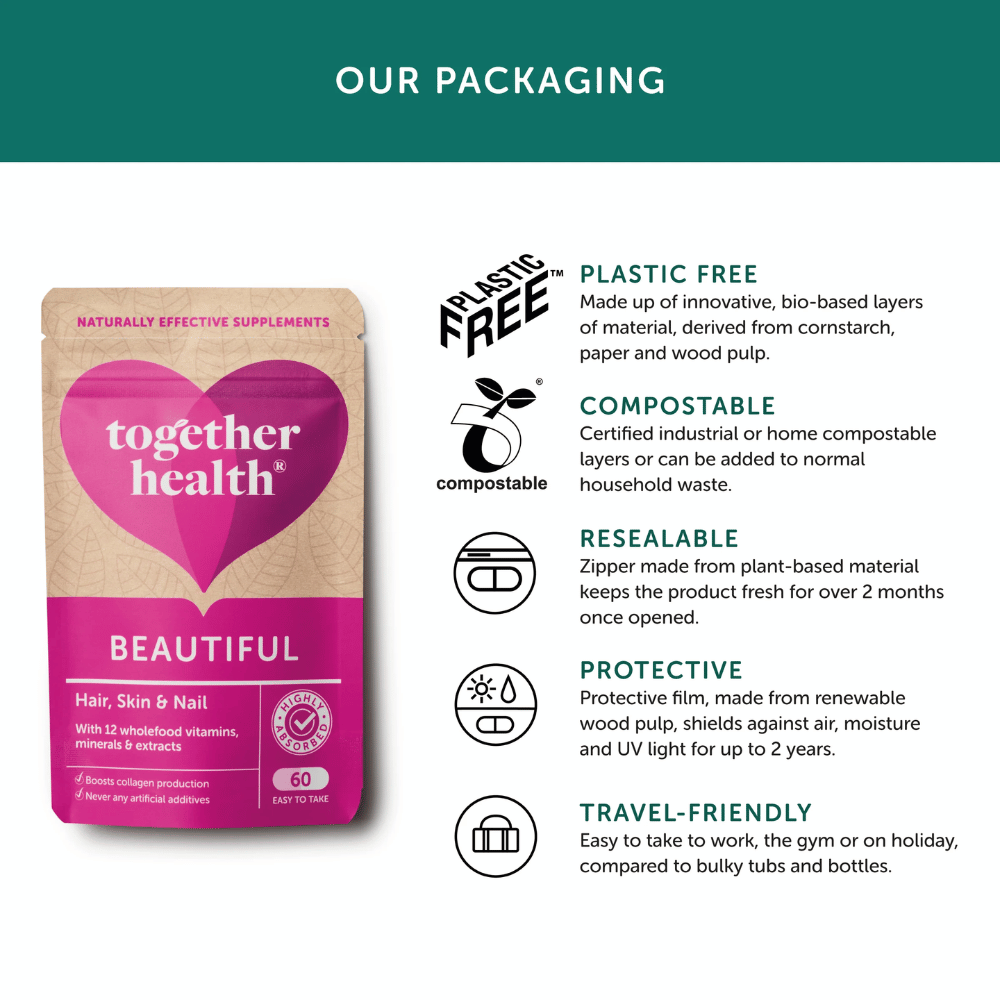 Together Health WholeVit Beautiful HSN Supplement 60caps- Lillys Pharmacy and Health Store