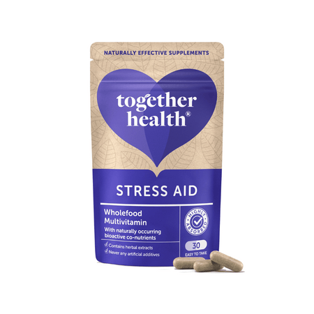 Together Health Wholevit Stress Aid Complex 30caps- Lillys Pharmacy and Health Store