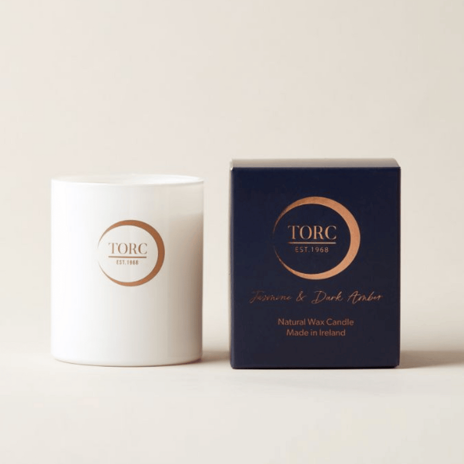 Torc Jasmine & Dark Amber Candle- Lillys Pharmacy and Health Store