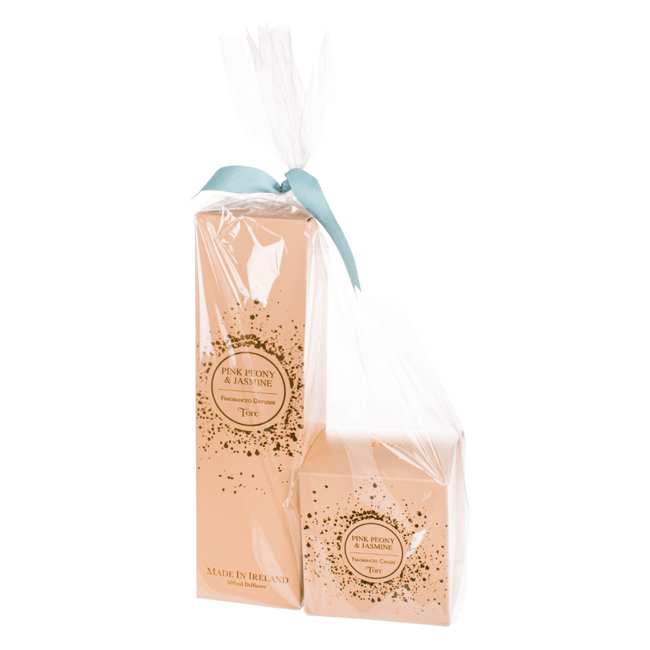 Torc Peony & Jasmine Diffuser and Candle Gift Set- Lillys Pharmacy and Health Store