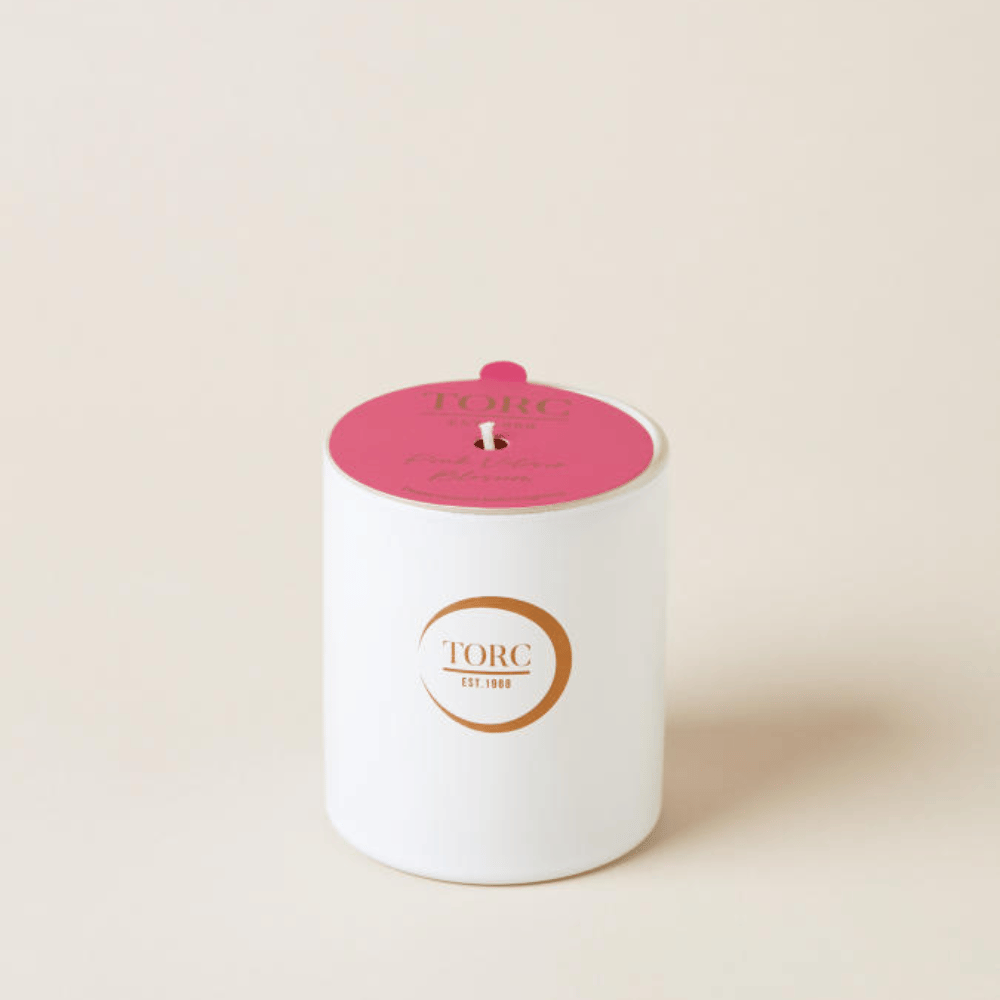 Torc Pink Vetiver Blossom Candle- Lillys Pharmacy and Health Store