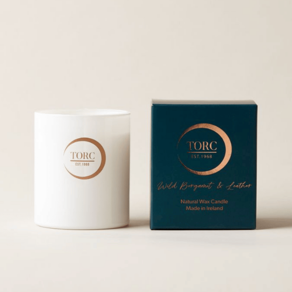 Torc Wild Bergamot & Leather Candle- Lillys Pharmacy and Health Store