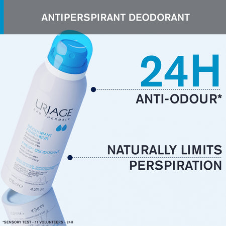 Uriage 24H Refreshing Deodorant 125ml- Lillys Pharmacy and Health Store