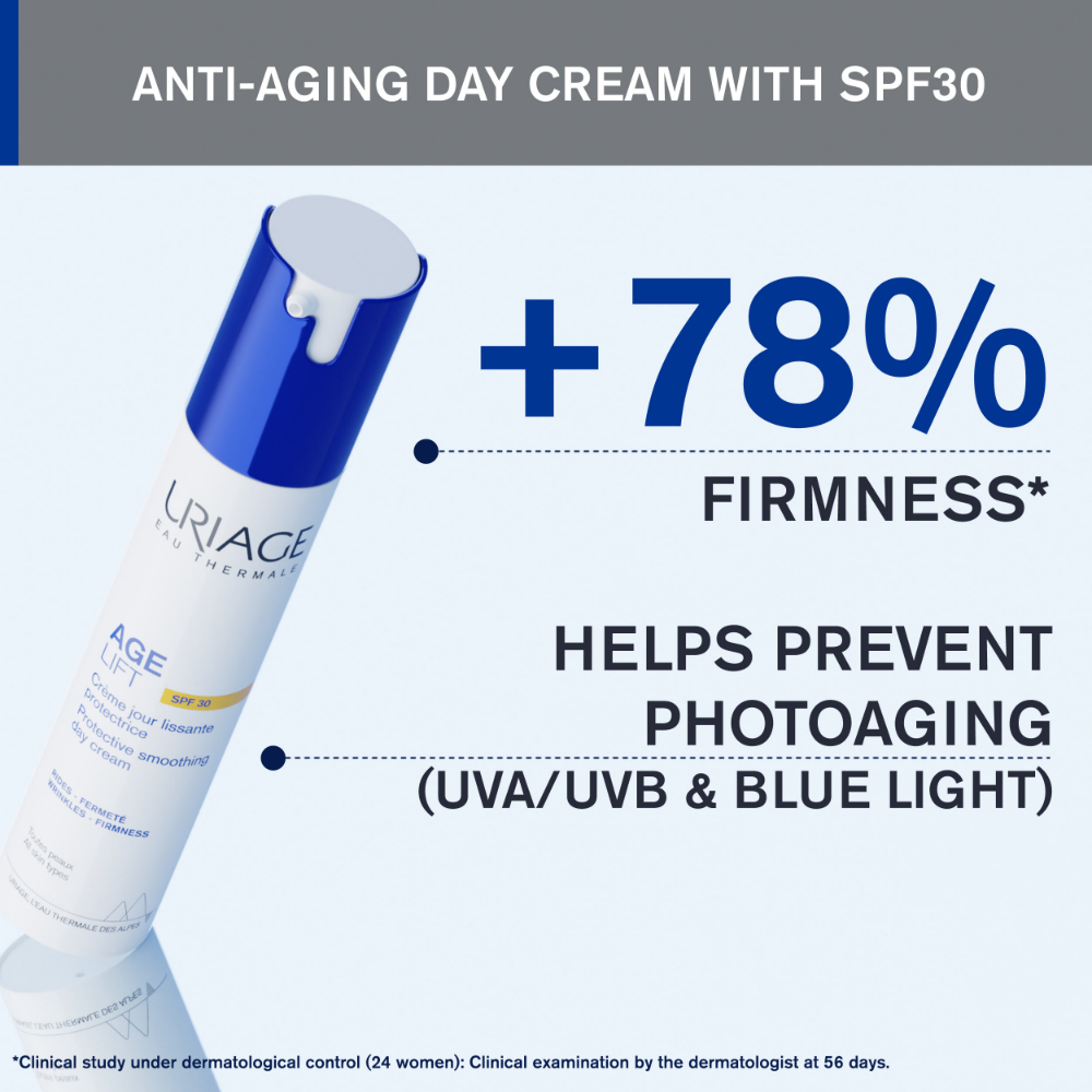 Uriage Age Lift Protective Smoothing Day Cream SPF30 40ml- Lillys Pharmacy and Health Store