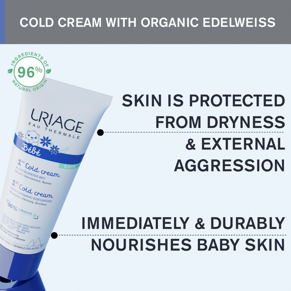 Uriage Baby's 1st Cold Cream 75ml- Lillys Pharmacy and Health Store