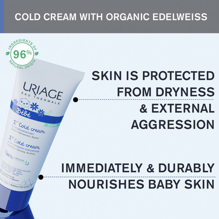 Uriage Baby's 1st Cold Cream 75ml- Lillys Pharmacy and Health Store