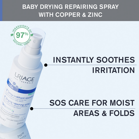 Uriage Baby's 1st Repairing Drying Spray 100ml- Lillys Pharmacy and Health Store