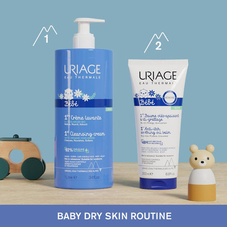 Uriage Baby'S 1st Soap-Free Foaming Cleansing Cream 500ml