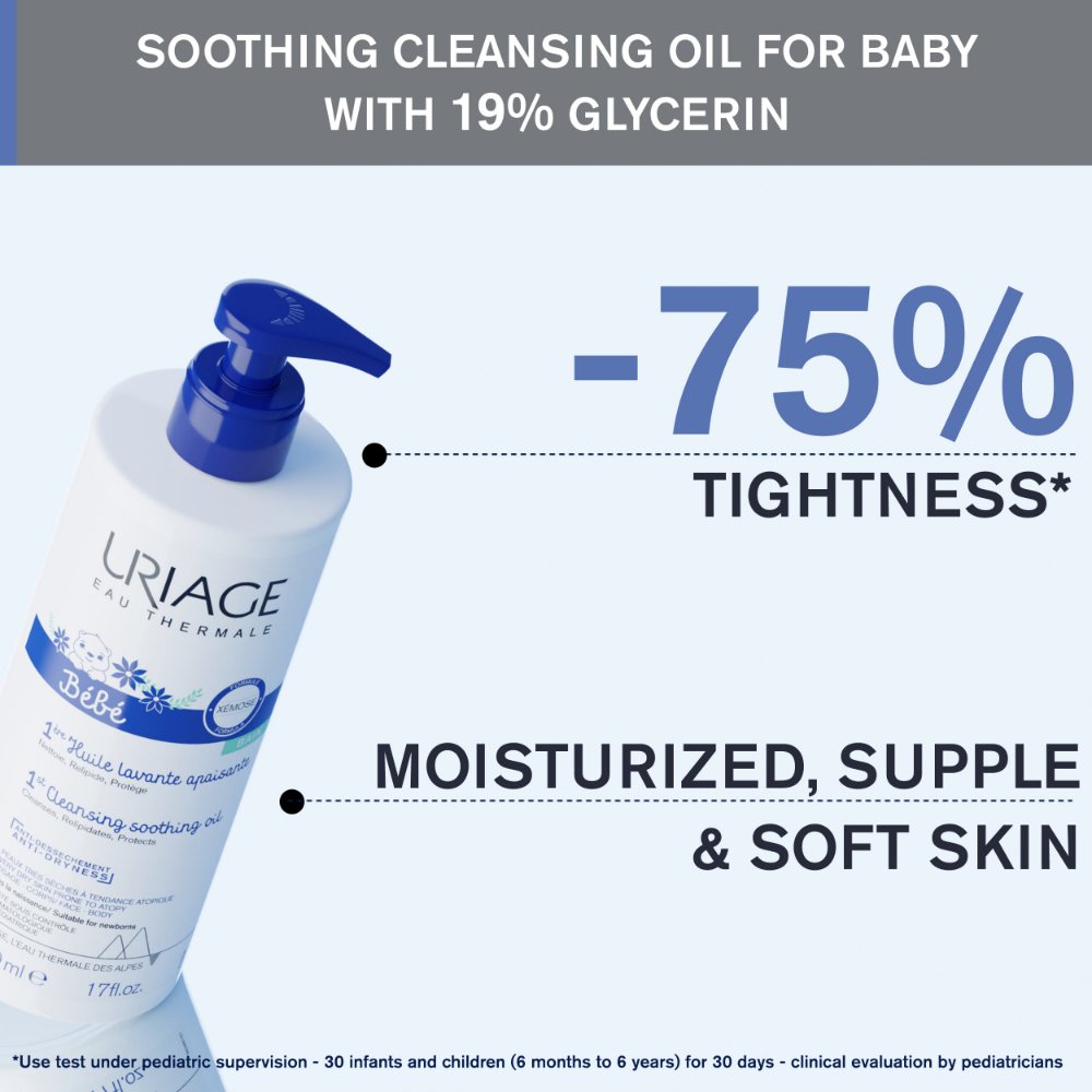 Uriage Baby's 1st Soothing Cleansing Oil 500ml- Lillys Pharmacy and Health Store