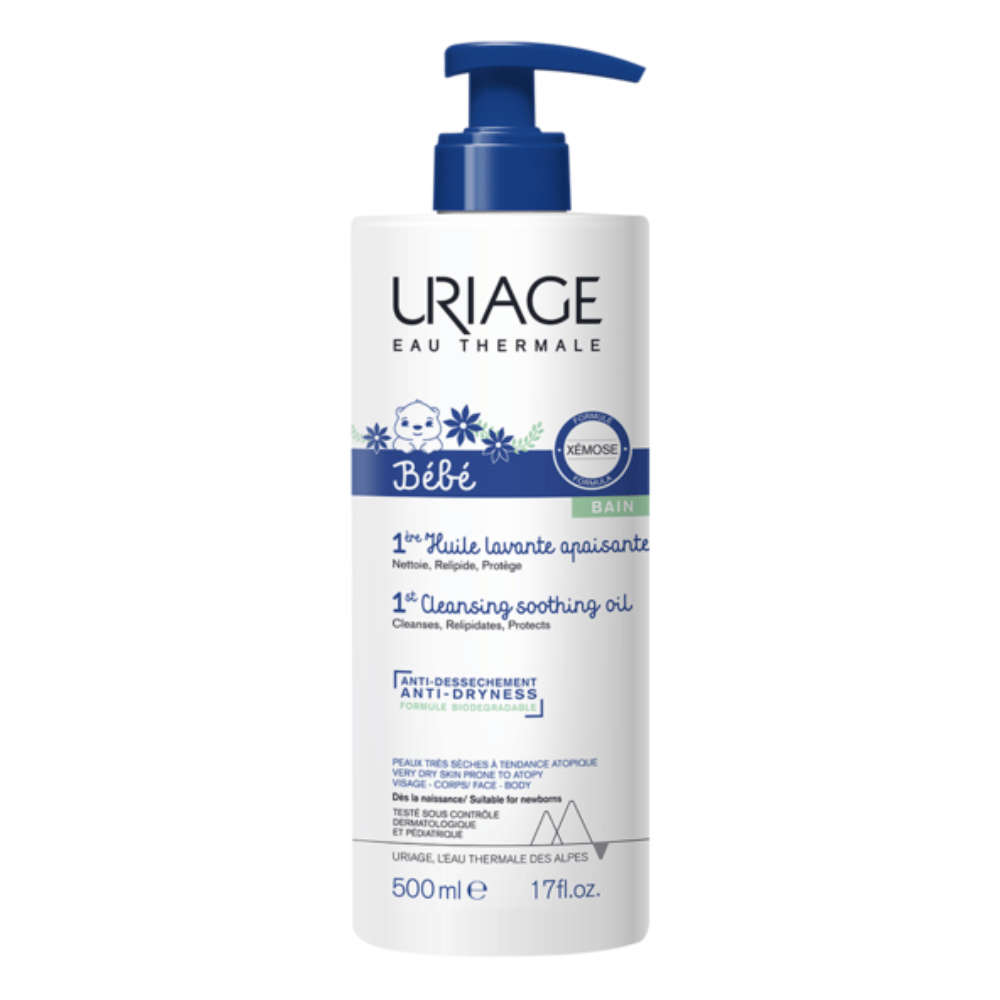 Uriage Baby's 1st Soothing Cleansing Oil 500ml- Lillys Pharmacy and Health Store