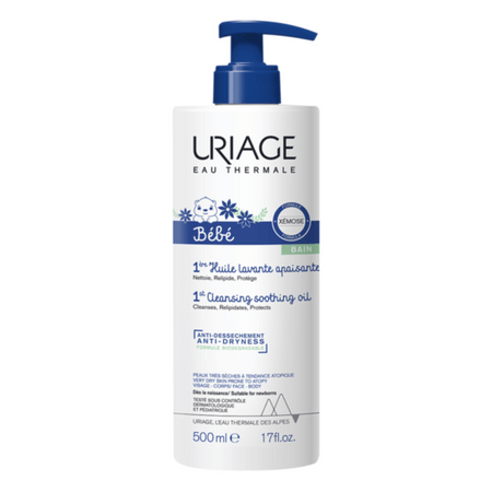 Uriage Baby's 1st Soothing Cleansing Oil 500ml- Lillys Pharmacy and Health Store