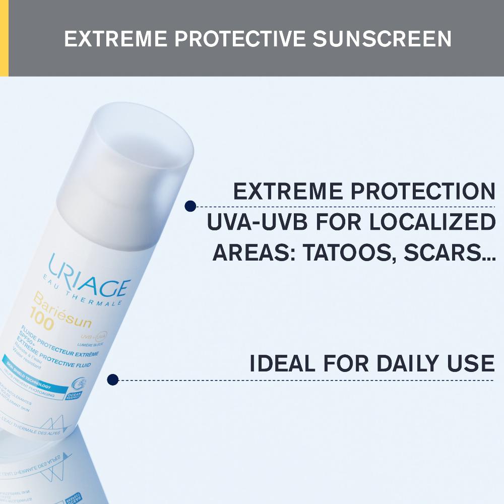 Uriage Bariesun 100 Extreme Protective Fluid SPF50+ 50ml- Lillys Pharmacy and Health Store