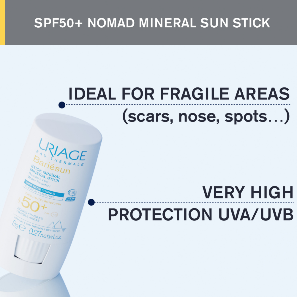 Uriage Bariesun Mineral Stick SPF50+ 8G- Lillys Pharmacy and Health Store