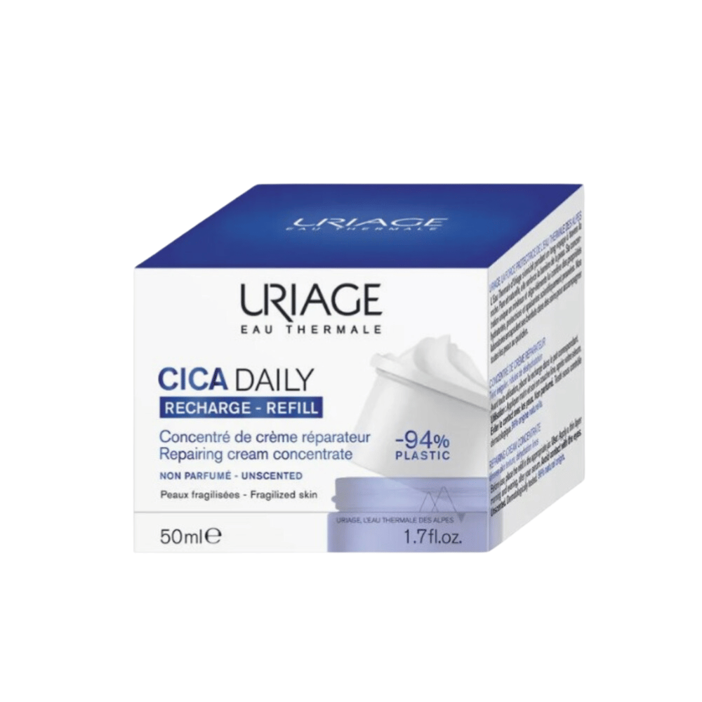 Uriage Cica-Daily Repairing Cream Concentrate Refill 50ml- Lillys Pharmacy and Health Store