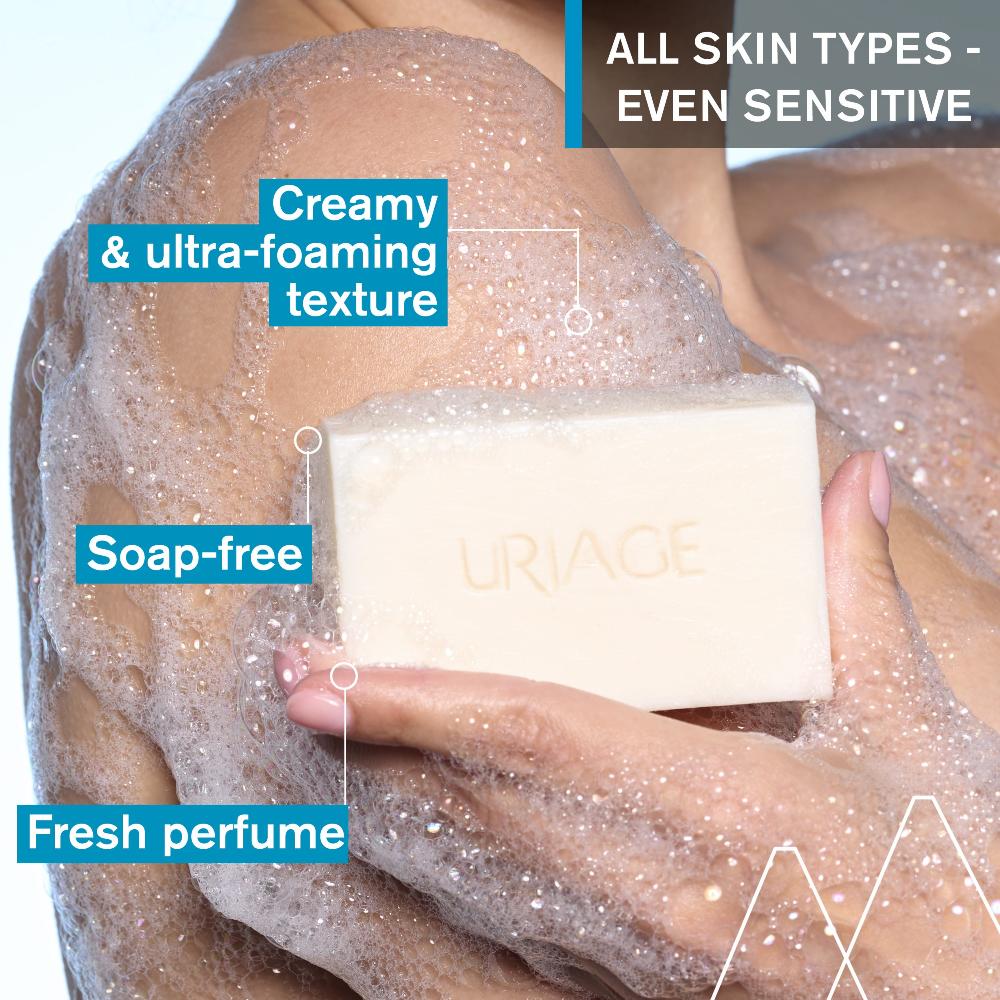 Uriage Cleansing Cream Bar 125g- Lillys Pharmacy and Health Store