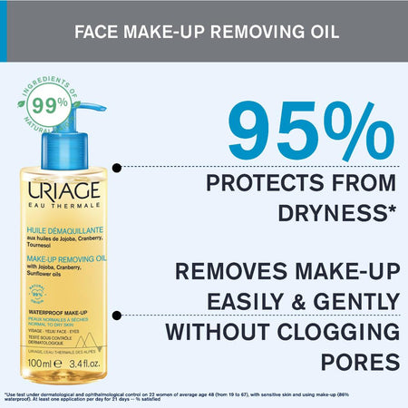 Uriage Cleansing Face Oil 100ml- Lillys Pharmacy and Health Store