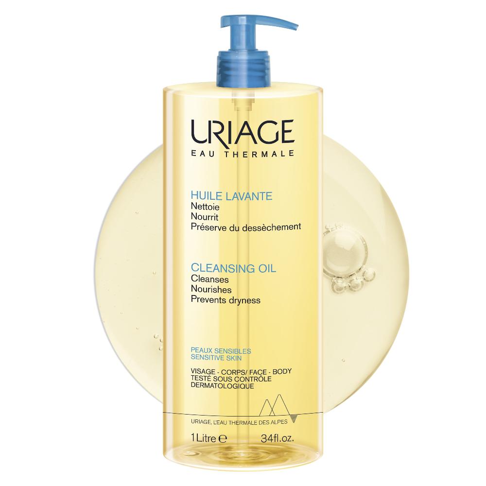 Uriage Cleansing Soothing Oil For Shower & Bath 1L- Lillys Pharmacy and Health Store