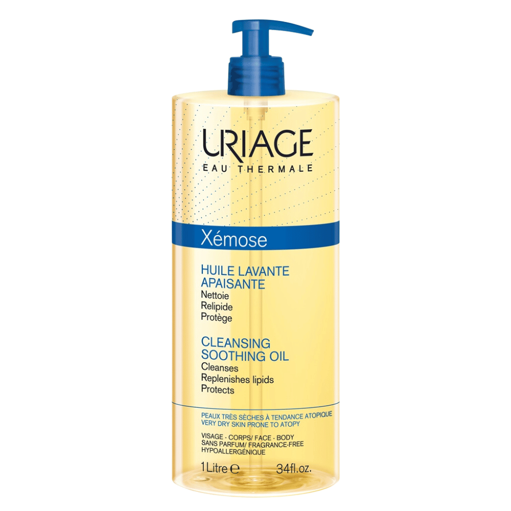 Uriage Cleansing Soothing Oil For Shower & Bath 1L- Lillys Pharmacy and Health Store