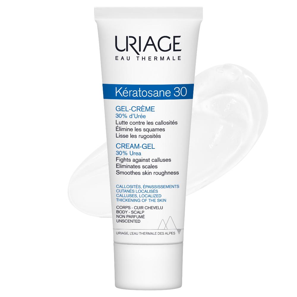 Uriage Keratosane 30 Cream- Gel Treatment For Callused Skin 75ml- Lillys Pharmacy and Health Store