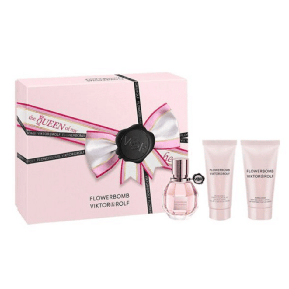 Viktor And Rolf Flowerbomb 30ml 3pc Gift Set- Lillys Pharmacy and Health Store