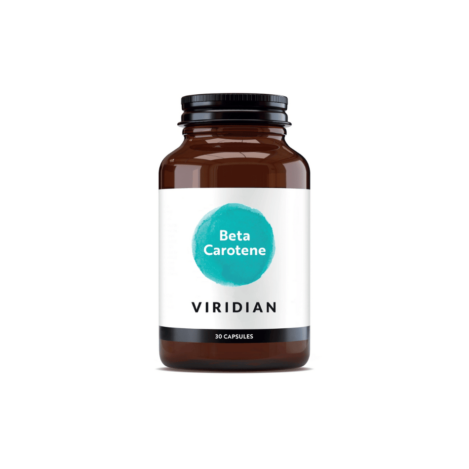 Viridian Beta carotene 30 Veg Caps- Lillys Pharmacy and Health Store