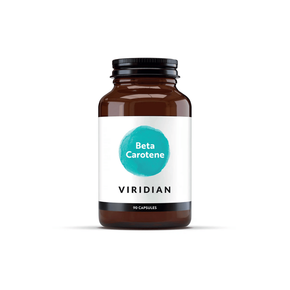 Viridian Beta carotene 90 Veg Caps- Lillys Pharmacy and Health Store