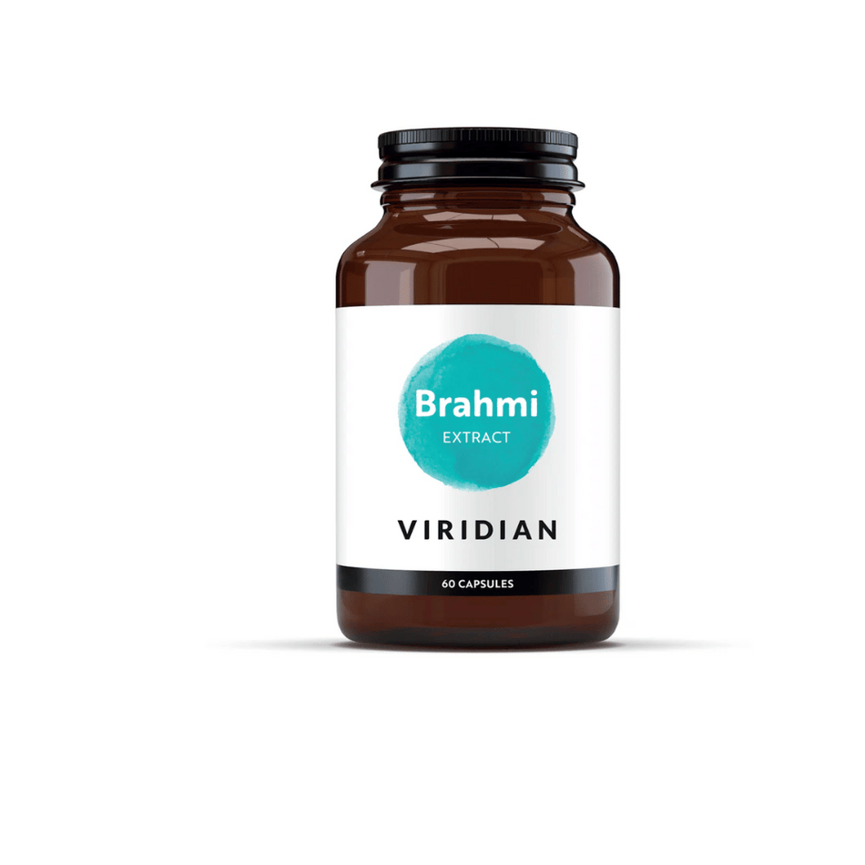 Viridian Brahmi Extract 60 Capsules- Lillys Pharmacy and Health Store