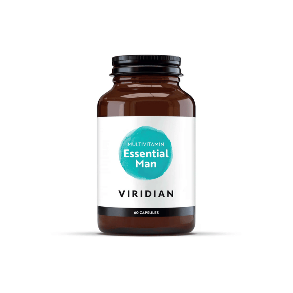 Viridian Essential Man Formula 60 Veg Caps- Lillys Pharmacy and Health Store