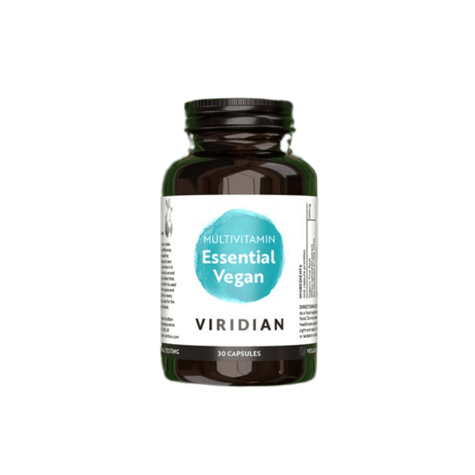 Viridian Essential Vegan Multi 30 Veg Caps- Lillys Pharmacy and Health Store