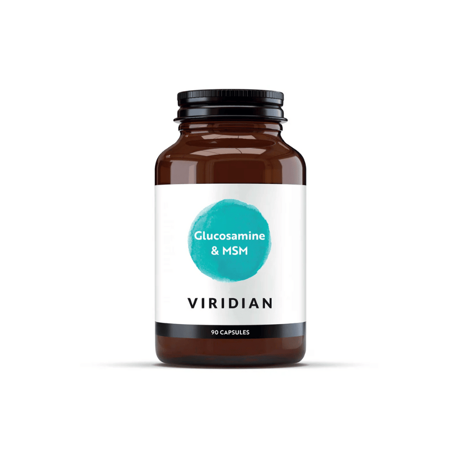 Viridian Glucosamine with MSM 90 Veg Caps- Lillys Pharmacy and Health Store