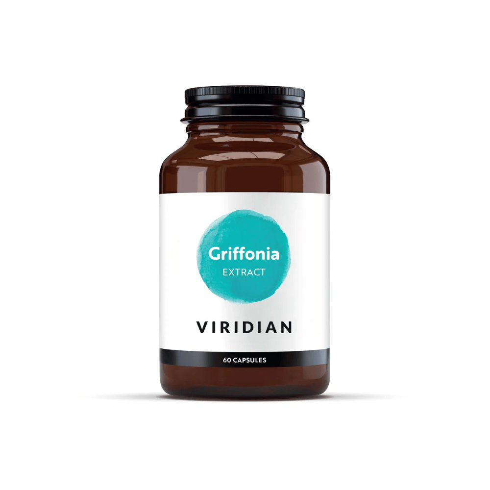 Viridian Griffonia extract 60 Veg Caps EXP 07/26- Lillys Pharmacy and Health Store