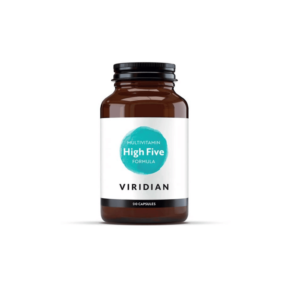 Viridian HIGH FIVE Multivit & Mineral Formula 90 Veg Caps- Lillys Pharmacy and Health Store