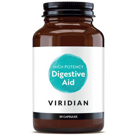 Viridian Hi Potency Digestive Aid 30 Veg Caps- Lillys Pharmacy and Health Store