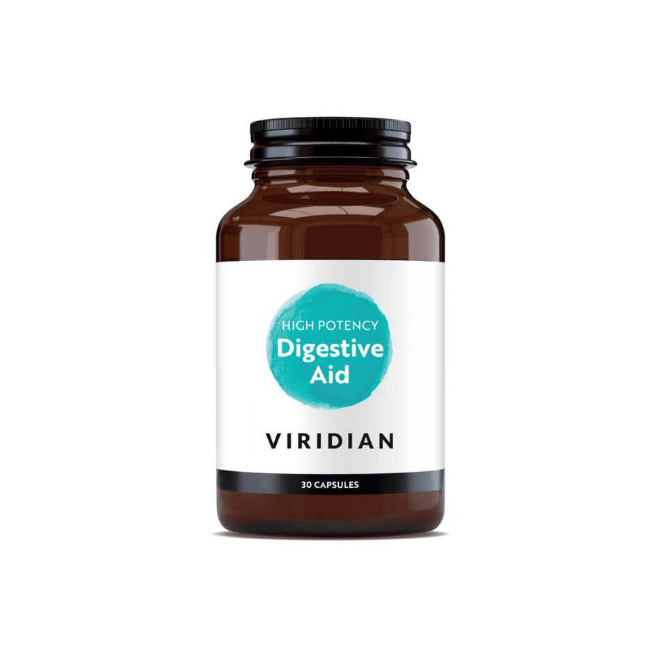 Viridian Hi Potency Digestive Aid 30 Veg Caps- Lillys Pharmacy and Health Store