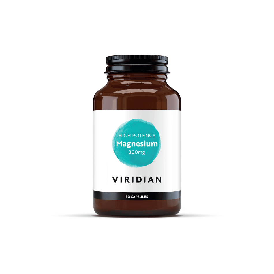 Viridian High Potency Magnesium 300mg 30 Veg Caps- Lillys Pharmacy and Health Store