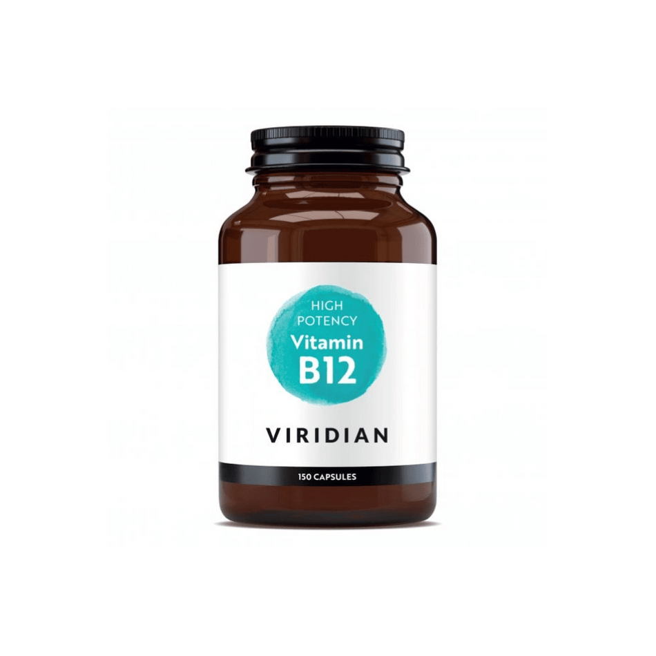 Viridian High Potency Vitamin B12 1000ug 150 Veg Caps- Lillys Pharmacy and Health Store